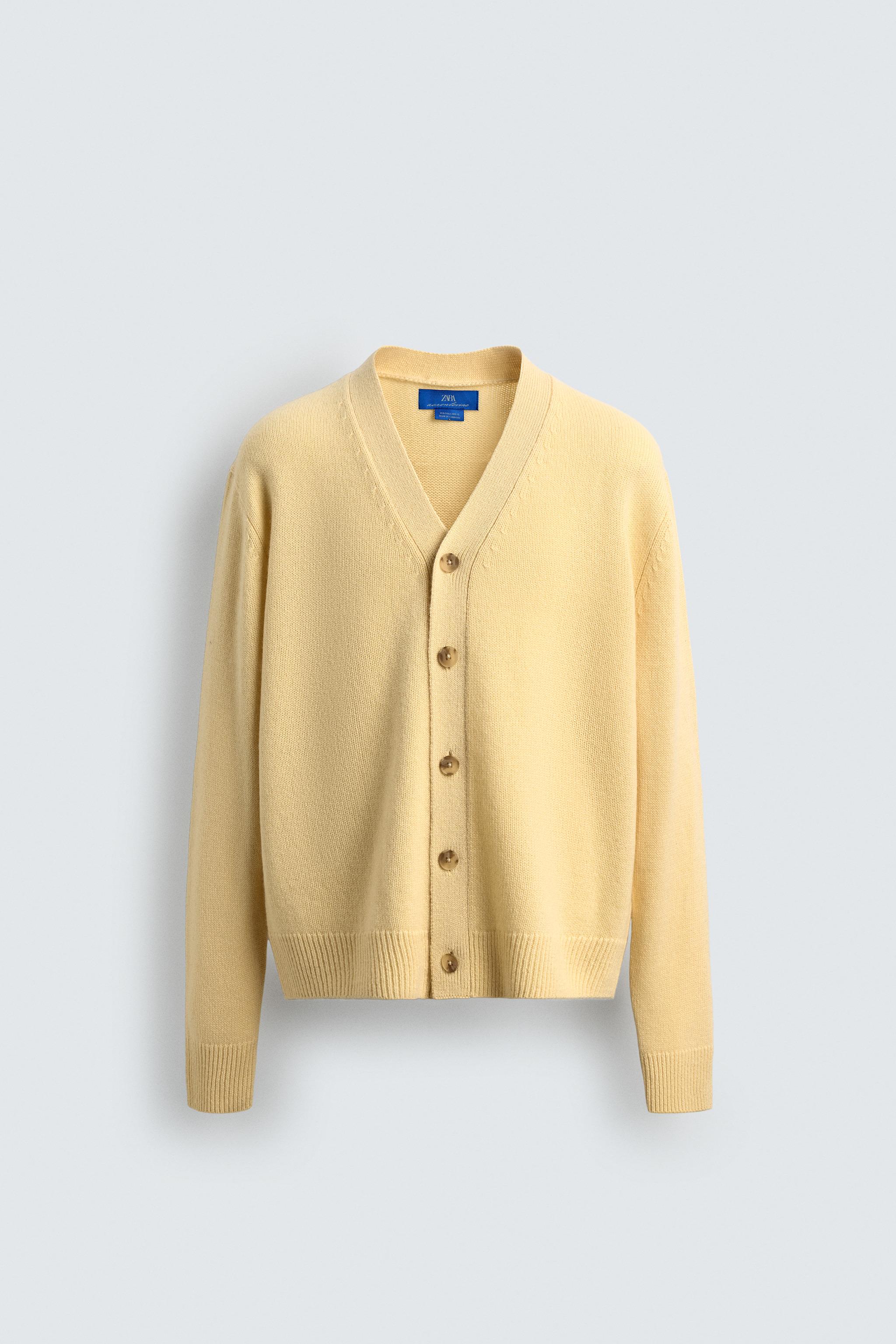 CARDIGAN 100 % CACHEMIRE AARON LEVINE X ZARA
